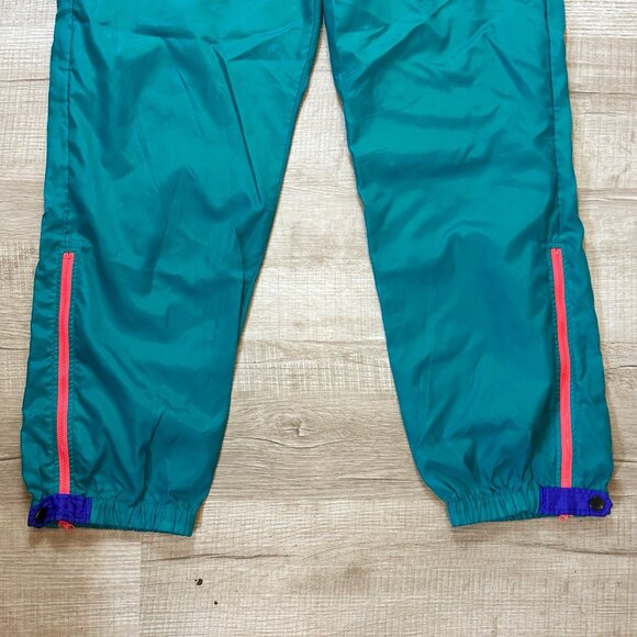 Y2K Nylon Track Pants Men's Large Columbia Windbreaker Gorpcore Hiking Jogger - Picture 2 of 10